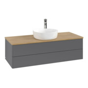 V&B Meuble sous lavabo sans structure de façade Antao 120x36x50cm, HL, WBP hon. Oa, A m Lac-3