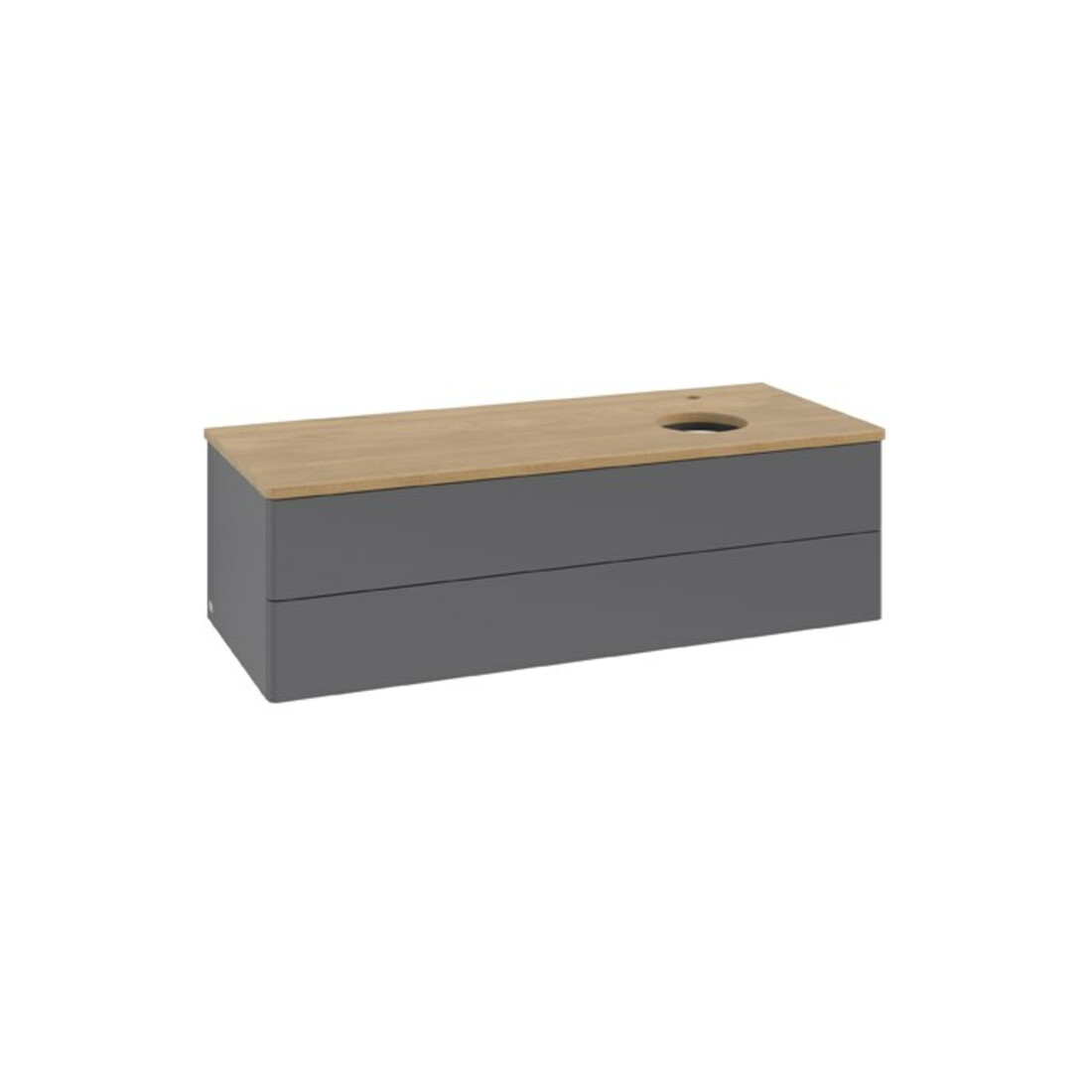 V&B Meuble sous lavabo sans structure de façade Antao 120x36x50cm, HL, WBP hon. Oa, A m Lac