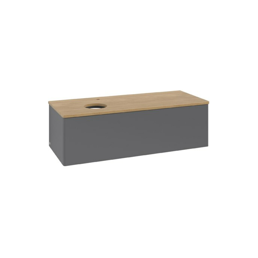 V&B Meuble sous lavabo sans structure de façade Antao 120x36x50cm, HL, WBP hon. Oa, A m Lac