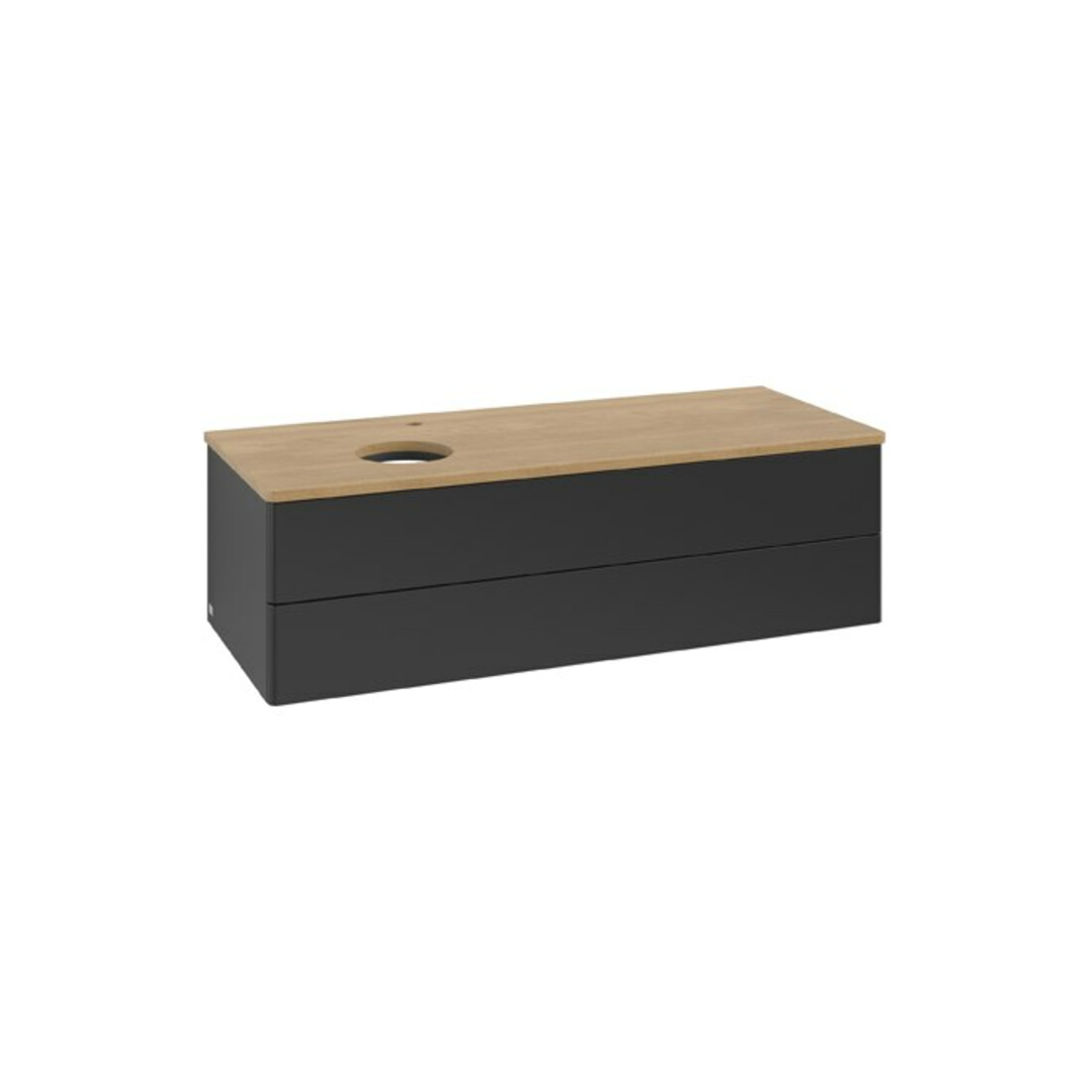 V&B Meuble sous lavabo sans structure de façade Antao 120x36x50cm, HL, WBP hon. Oa, bleu m Lac
