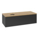 V&B Meuble sous-lavabo sans structure de façade Antao 120x36x50cm, HL, WBP hon. Oa, bleu m Lac-1