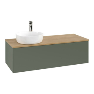 V&B Meuble sous lavabo sans structure de façade Antao 120x36x50cm, HL, WBP hon. Oa, le g. m La