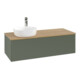 V&B Meuble sous lavabo sans structure de façade Antao 120x36x50cm, HL, WBP hon. Oa, le g. m La-1