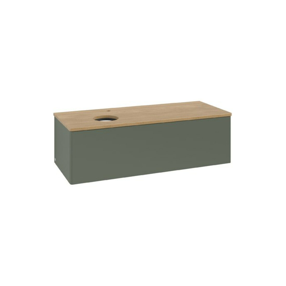 V&B Meuble sous lavabo sans structure de façade Antao 120x36x50cm, HL, WBP hon. Oa, le g. m La
