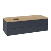 V&B Meuble sous lavabo sans structure de façade Antao 120x36x50cm, HL, WBP hon. Oa, md b m Lac-3