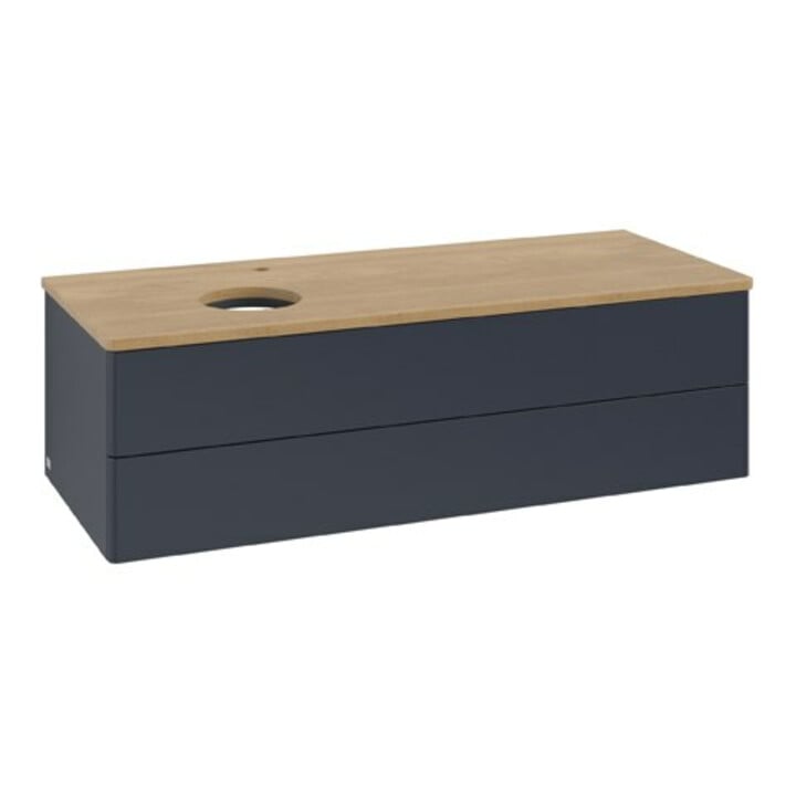 V&B Meuble sous lavabo sans structure de façade Antao 120x36x50cm, HL, WBP hon. Oa, md b m Lac