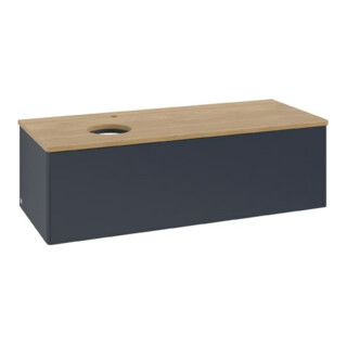 V&B Meuble sous-lavabo sans structure de façade Antao 120x36x50cm, HL, WBP hon. Oa, md b m Lac