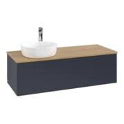V&B Meuble sous-lavabo sans structure de façade Antao 120x36x50cm, HL, WBP hon. Oa, md b m Lac-3