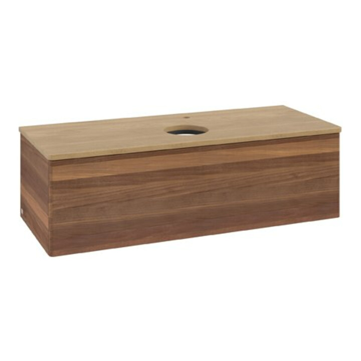 V&B Meuble sous lavabo sans structure de façade Antao 120x36x50cm, HL, WBP hon. Oa, w. wal