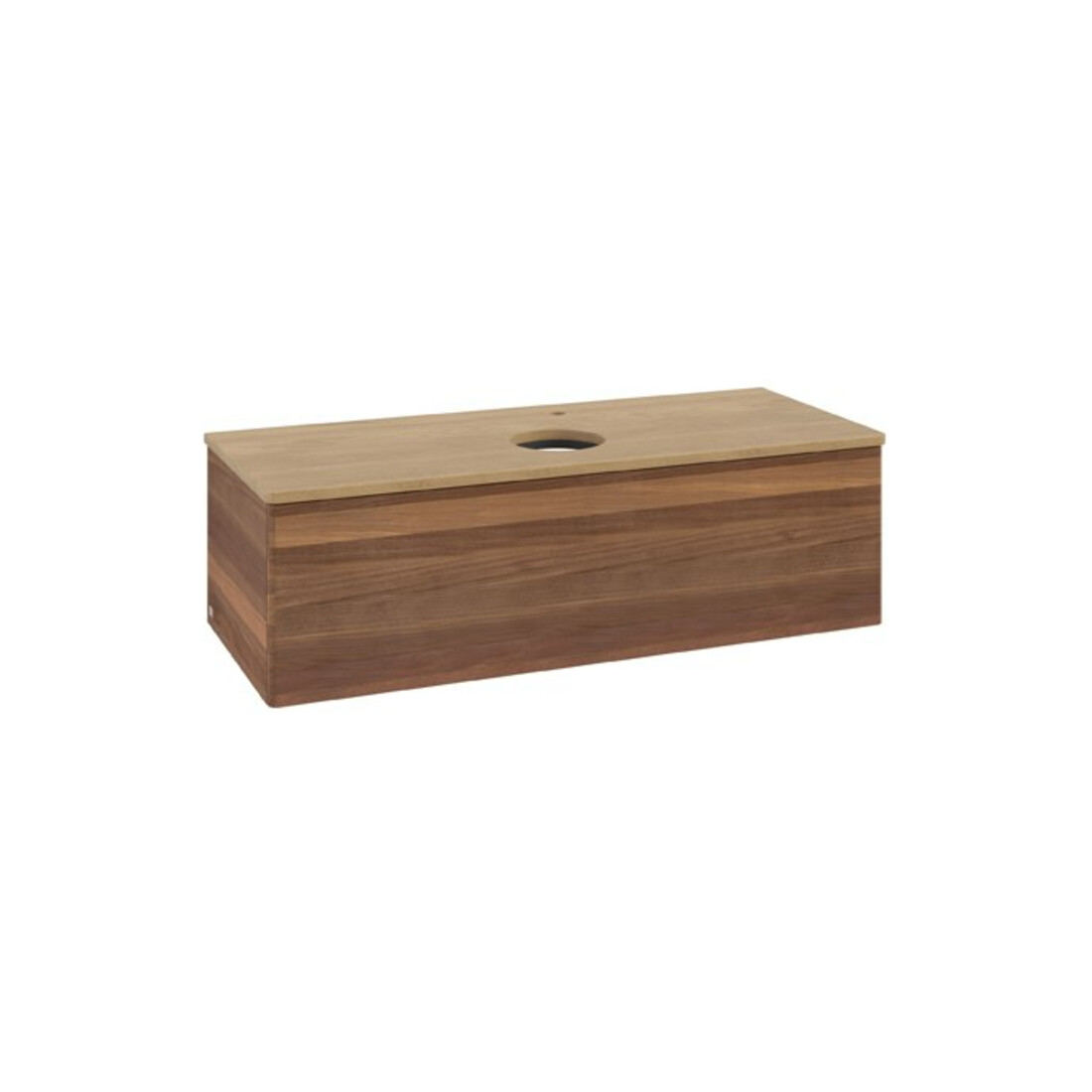 V&B Meuble sous lavabo sans structure de façade Antao 120x36x50cm, HL, WBP hon. Oa, w. wal