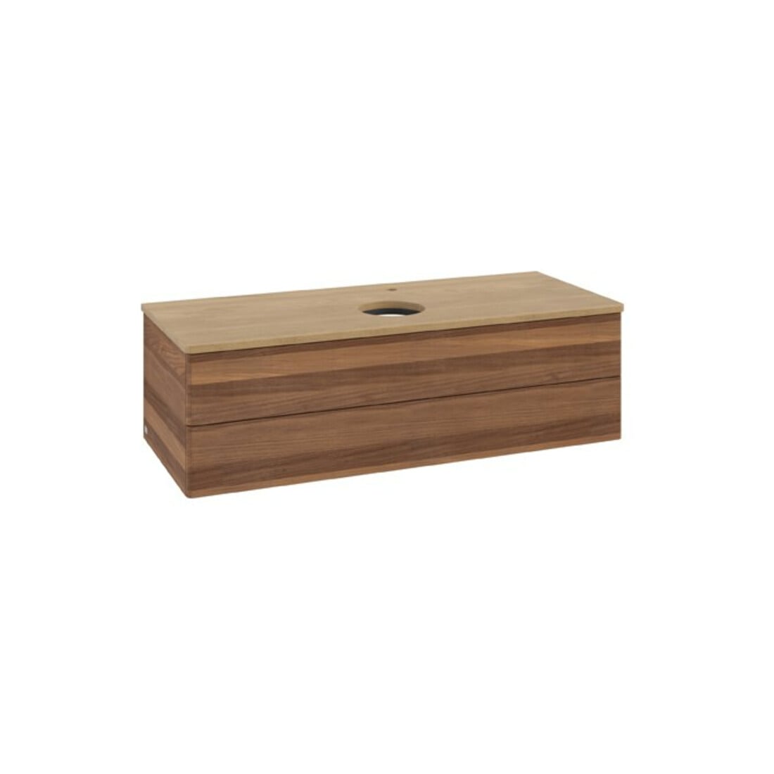 V&B Meuble sous lavabo sans structure de façade Antao 120x36x50cm, HL, WBP hon. Oa, w. wal