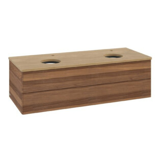 V&B Meuble sous lavabo sans structure de façade Antao 120x36x50cm, HL, WBP hon. Oa, w. wal