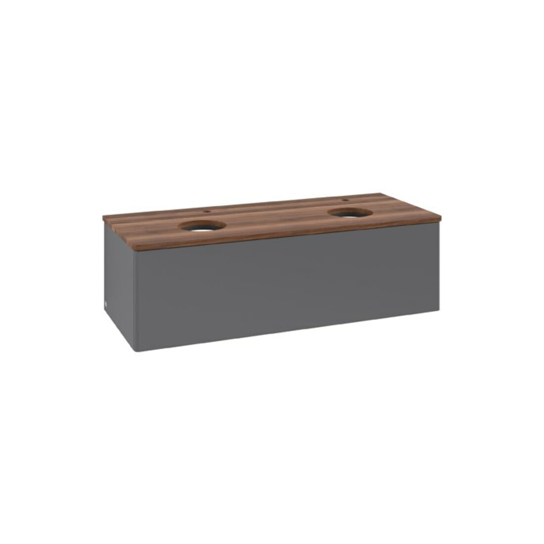 V&B Meuble sous lavabo sans structure de façade Antao 120x36x50cm, HL, WBP w wa, A m Lac