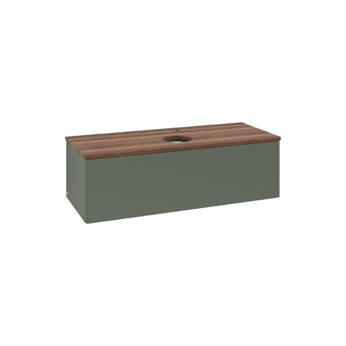 V&B Meuble sous lavabo sans structure de façade Antao 120x36x50cm, HL, WBP w wa, le gre. m Lac