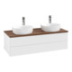 V&B Meuble sous lavabo sans structure de façade Antao 120x36x50cm, HL, WBP w. wal, bl. m Lac-1
