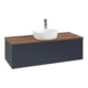 V&B Meuble sous lavabo sans structure de façade Antao 120x36x50cm, HL, WBP w wal, md bl. m Lac-1