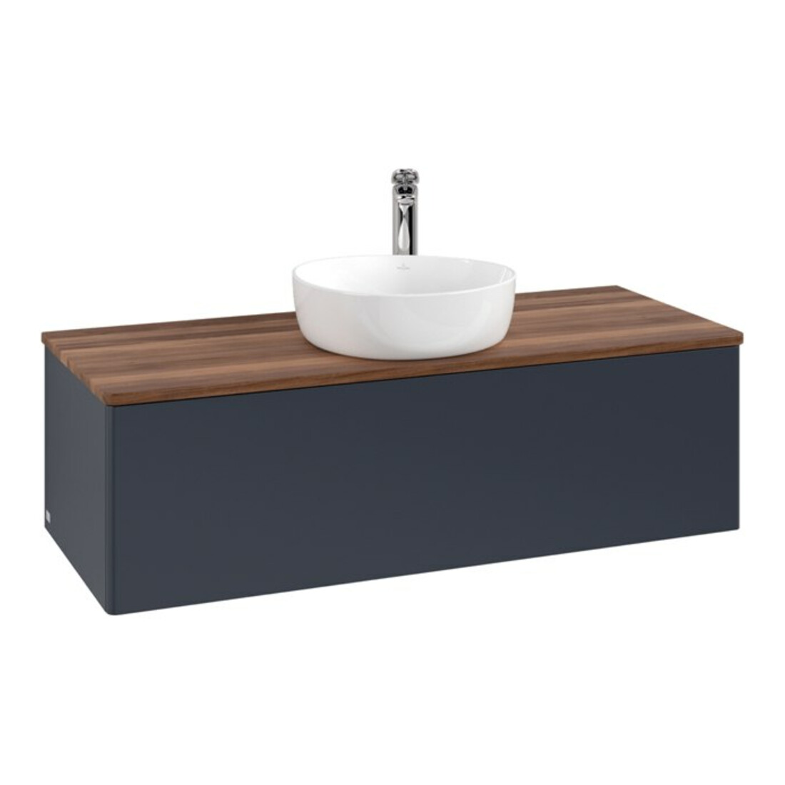 V&B Meuble sous lavabo sans structure de façade Antao 120x36x50cm, HL, WBP w wal, md bl. m Lac
