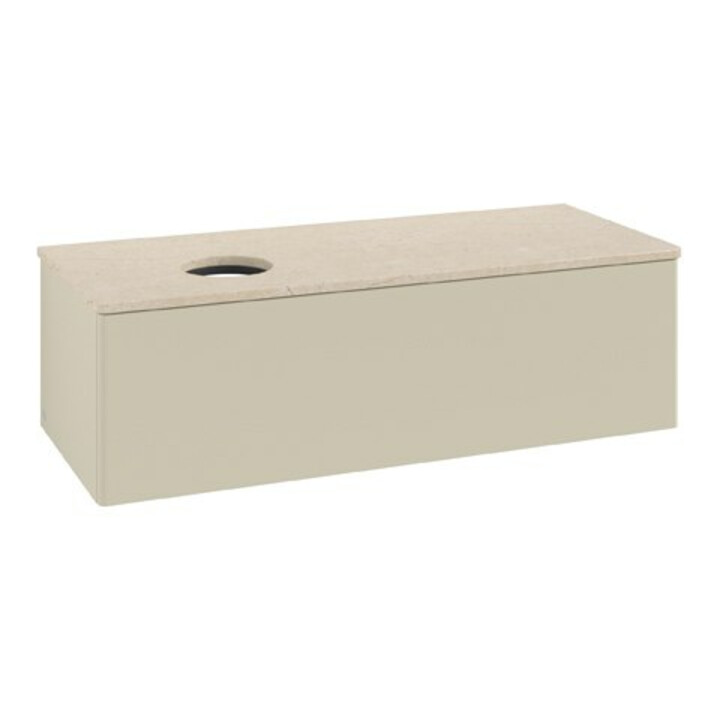 V&B Meuble sous-lavabo sans structure de façade Antao 120x36x50cm, WBP botti., si Gr m Lac