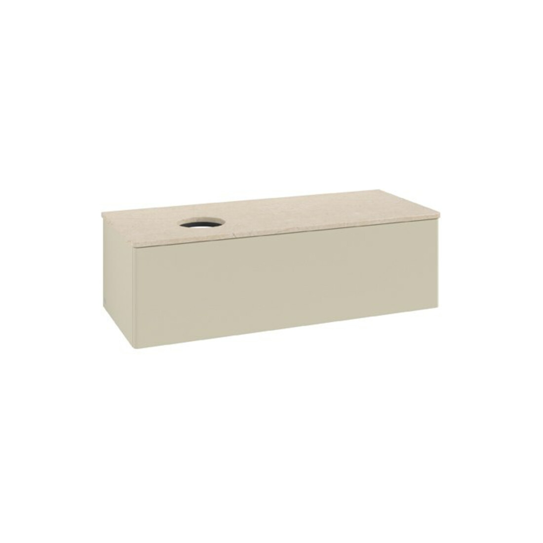 V&B Meuble sous-lavabo sans structure de façade Antao 120x36x50cm, WBP botti., si Gr m Lac