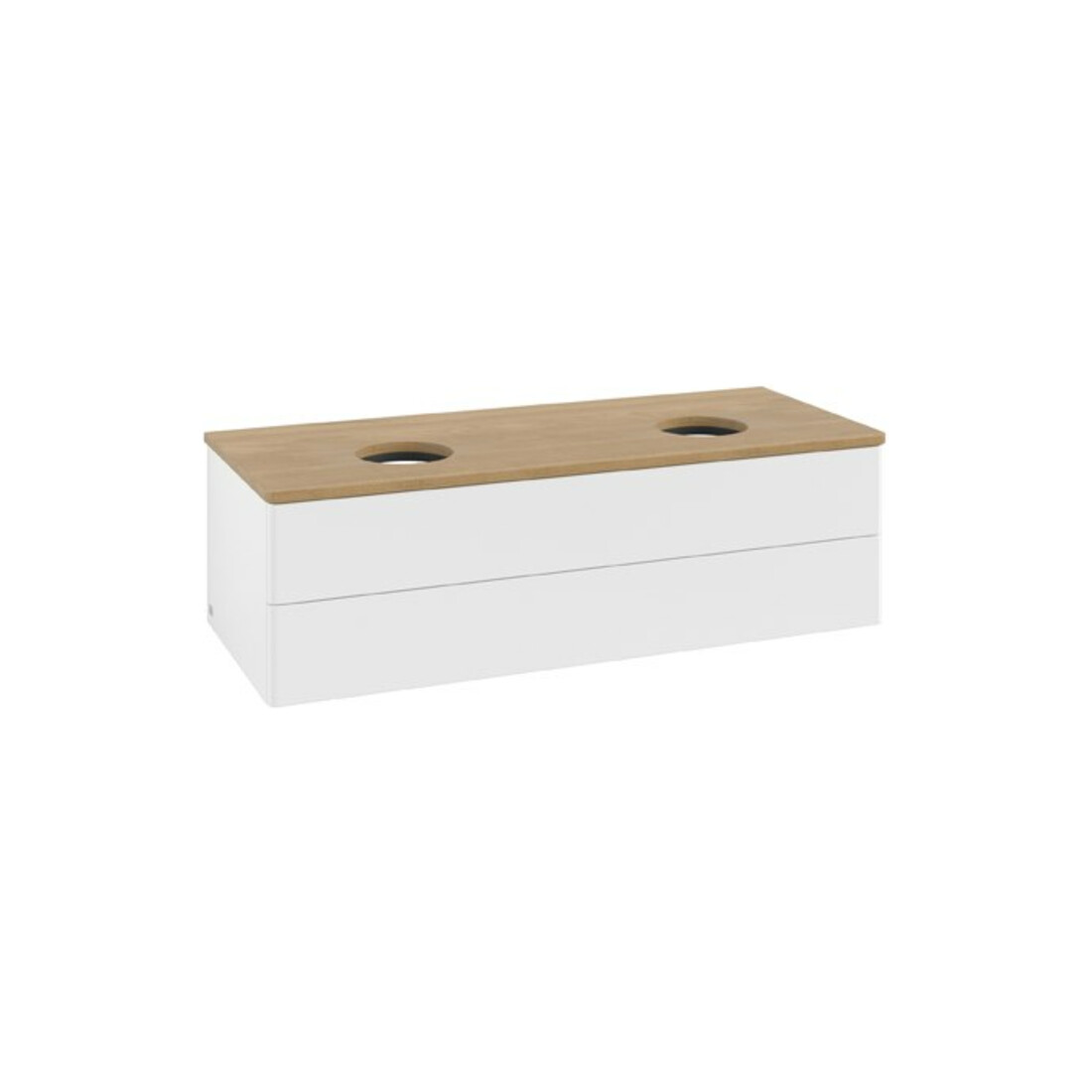 V&B Meuble sous lavabo sans structure de façade Antao 120x36x50cm, WBP hon. Oa, bl. m Lac