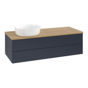 V&B Meuble sous lavabo sans structure de façade Antao 120x36x50cm, WBP hon. Oa, md bl. m Lac-3