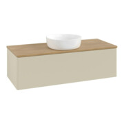 V&B Meuble sous lavabo sans structure de façade Antao 120x36x50cm, WBP hon. Oa, si Gr m Lac-3