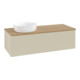 V&B Meuble sous-lavabo sans structure de façade Antao 120x36x50cm, WBP hon. Oa, si Gr m Lac-3