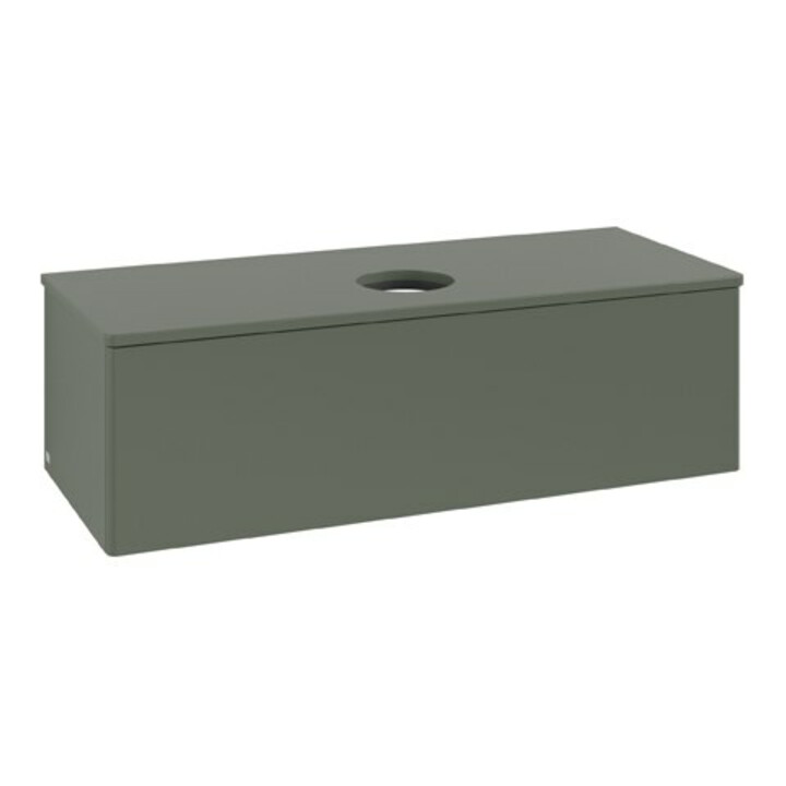 V&B Meuble sous lavabo sans structure de façade Antao 120x36x50cm, WBP Lac, lea gre. m Lac