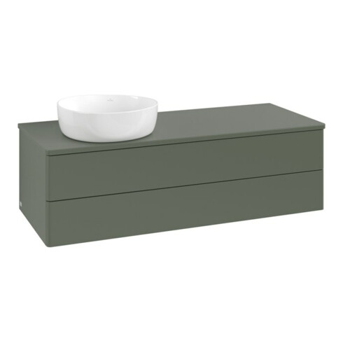 V&B Meuble sous lavabo sans structure de façade Antao 120x36x50cm, WBP Lac, lea gre. m Lac