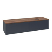 V&B Meuble sous-lavabo sans structure de façade Antao 160x50 cm, couleur WBP blanc wal, md bl. m Lac-3