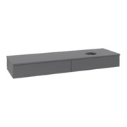 V&B Meuble sous lavabo sans structure de façade Antao 160x50 cm, couleur WBP Lac, anthracite m Lac-3