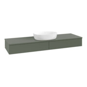 V&B Meuble sous-lavabo sans structure de façade Antao 160x50 cm, couleur WBP Lac, lea gre. m Lac-3