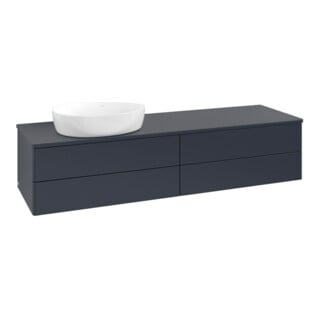 V&B Meuble sous lavabo sans structure de façade Antao 160x50 cm, couleur WBP Lac, md bl. m Lac