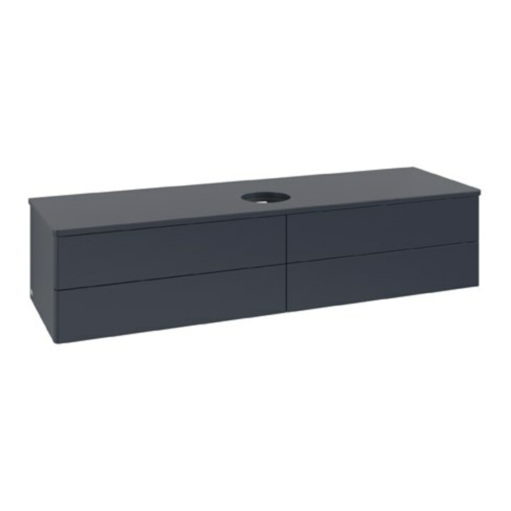 V&B Meuble sous-lavabo sans structure de façade Antao 160x50 cm, couleur WBP Lac, md bl. m Lac