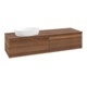 V&B Meuble sous-lavabo sans structure de façade Antao 160x50 cm, couleur WBP noyer chaud-4