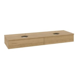 V&B Meuble sous lavabo sans structure de façade Antao 160x50 cm, HL, couleur WBP hon. Oa, hon. Oa