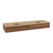V&B Meuble sous lavabo sans structure de façade Antao 160x50 cm, HL, couleur WBP hon. Oa, w. wal-3