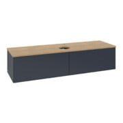V&B Meuble sous lavabo sans structure de façade Antao 160x50 cm, HL, WBP hon. Oa, md bl. m Lac