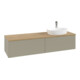 V&B Meuble sous lavabo sans structure de façade Antao 160x50 cm, HL, WBP hon. Oa, st. Gr m Lac-1