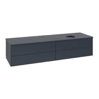 V&B Meuble sous-lavabo sans structure de façade Antao 160x50cm, couleur WBP Lac, md bl. m Lac