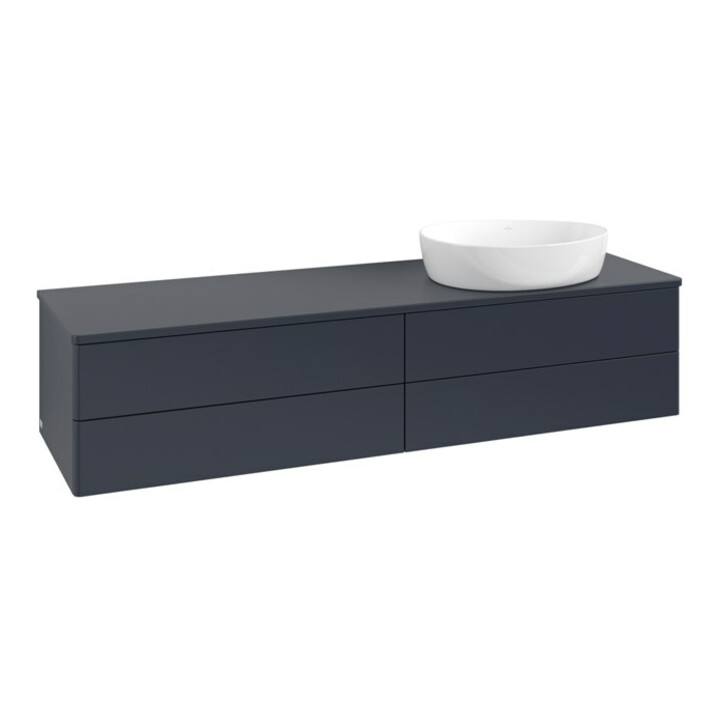 V&B Meuble sous-lavabo sans structure de façade Antao 160x50cm, couleur WBP Lac, md bl. m Lac