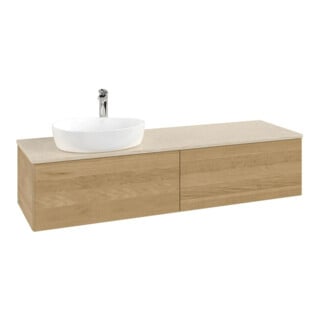 V&B Meuble sous lavabo sans structure de façade Antao 160x50cm, HL, couleur WBP botti., hon. Oa