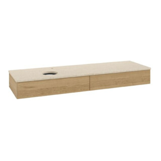 V&B Meuble sous-lavabo sans structure de façade Antao 160x50cm, HL, couleur WBP botti., hon. Oa