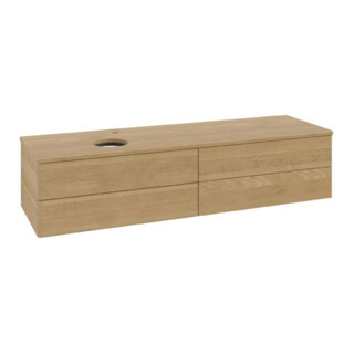 V&B Meuble sous lavabo sans structure de façade Antao 160x50cm, HL, couleur WBP hon. Oa, hon. Oa