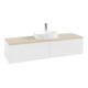 V&B Meuble sous-lavabo sans structure de façade Antao 160x50cm, HL, WBP botti., blanc m Lac-1