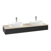 V&B Meuble sous-lavabo sans structure de façade Antao 160x50cm, HL, WBP botti., bleu m Lac-3