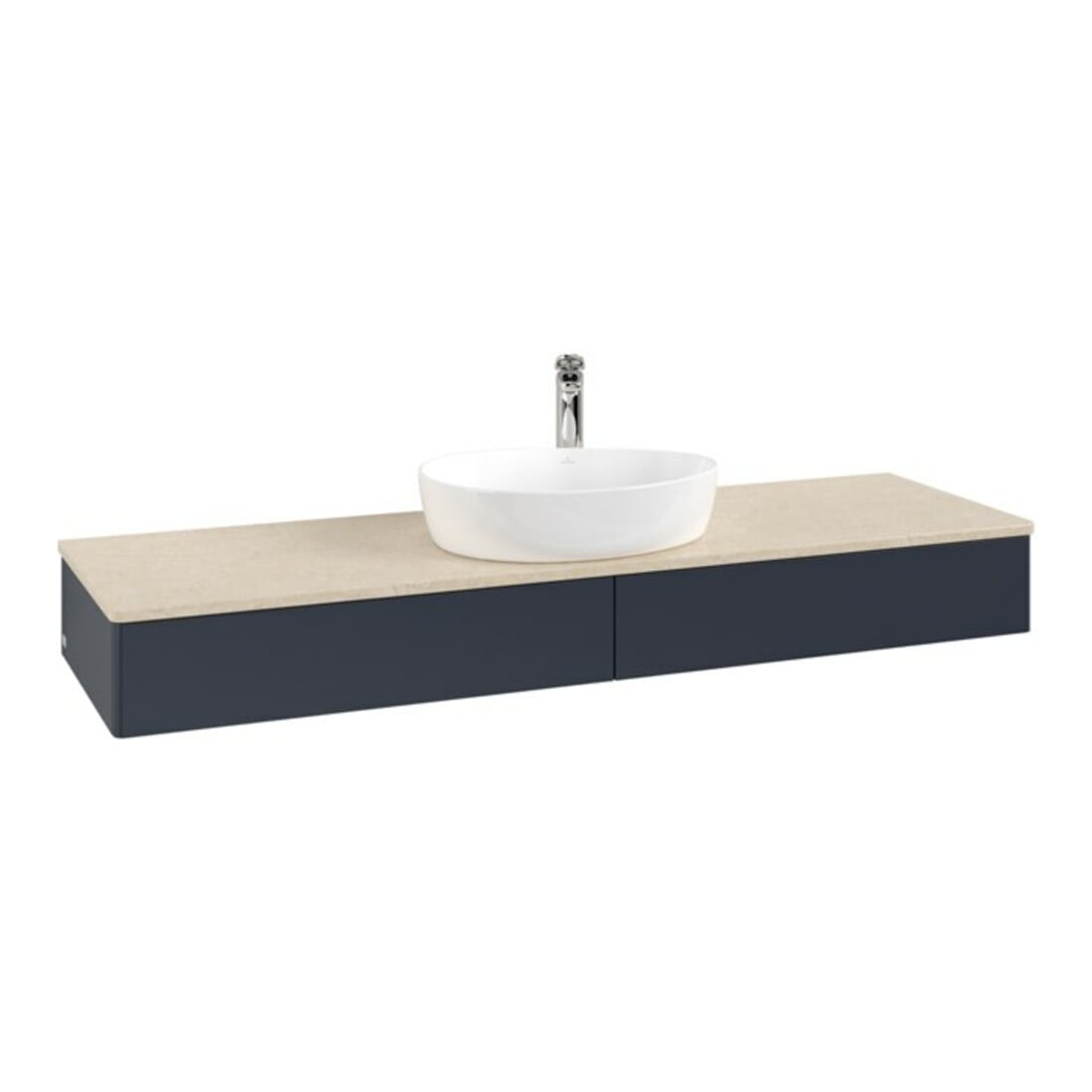 V&B Meuble sous lavabo sans structure de façade Antao 160x50cm, HL, WBP botti., md bl. m Lac