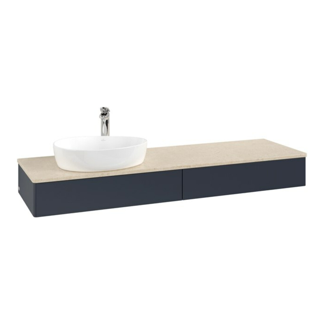 V&B Meuble sous-lavabo sans structure de façade Antao 160x50cm, HL, WBP botti., md bl. m Lac