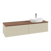 V&B Meuble sous lavabo sans structure de façade Antao 160x50cm, HL, WBP chêne sauvage, gris m Lac-3