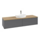 V&B Meuble sous lavabo sans structure de façade Antao 160x50cm, HL, WBP hon. Oa, A m Lac-4